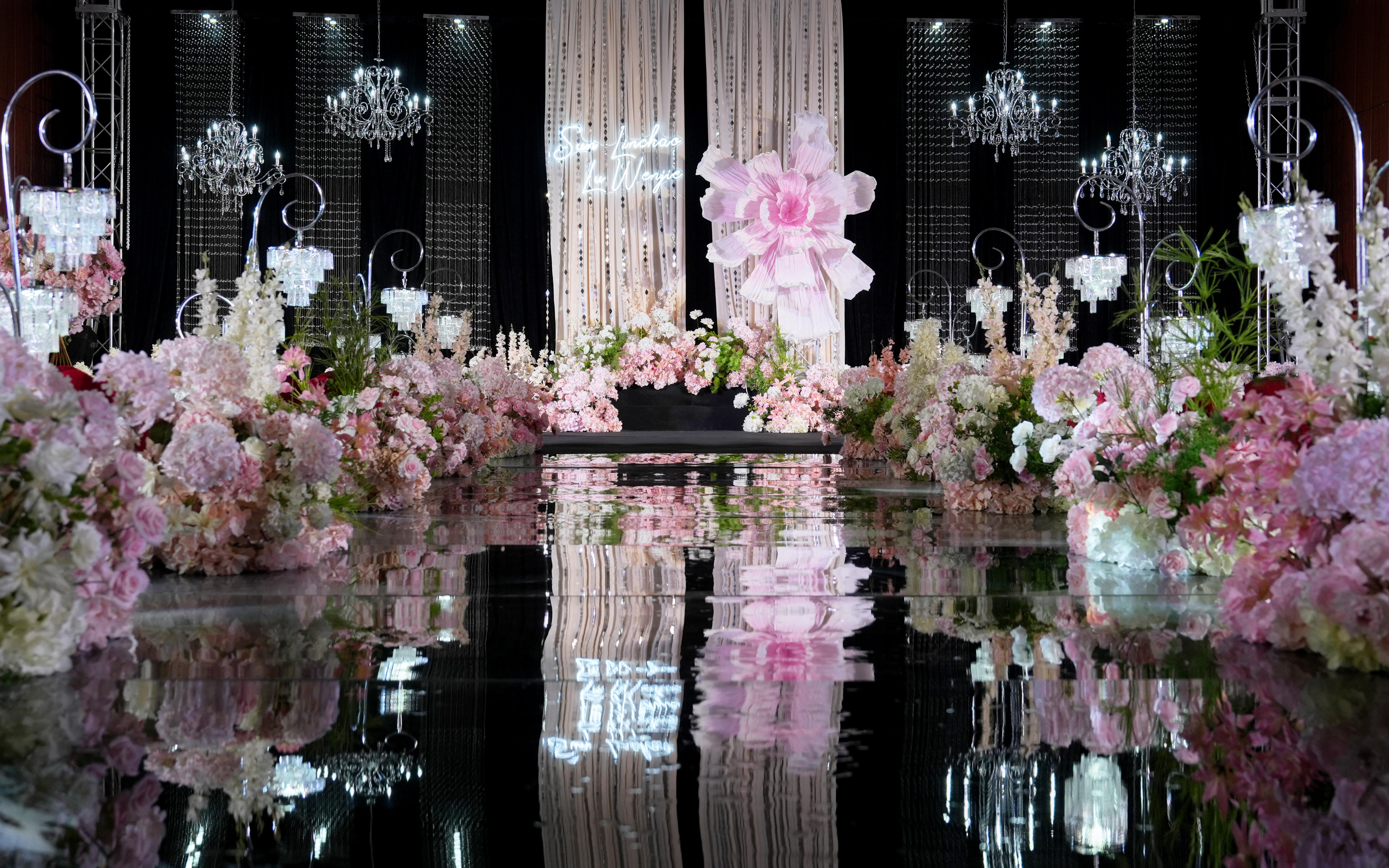 【真爱永恒婚礼】粉色大纸花