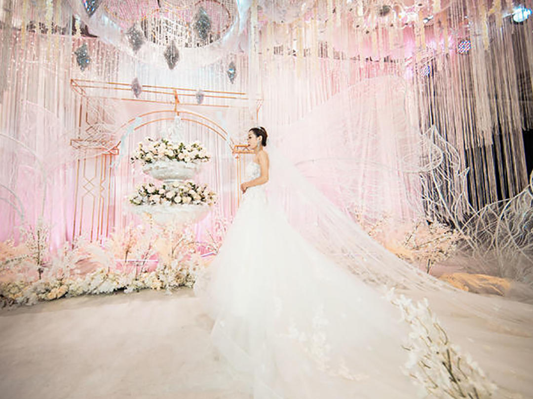 粉色公主专属高端浪漫婚礼
