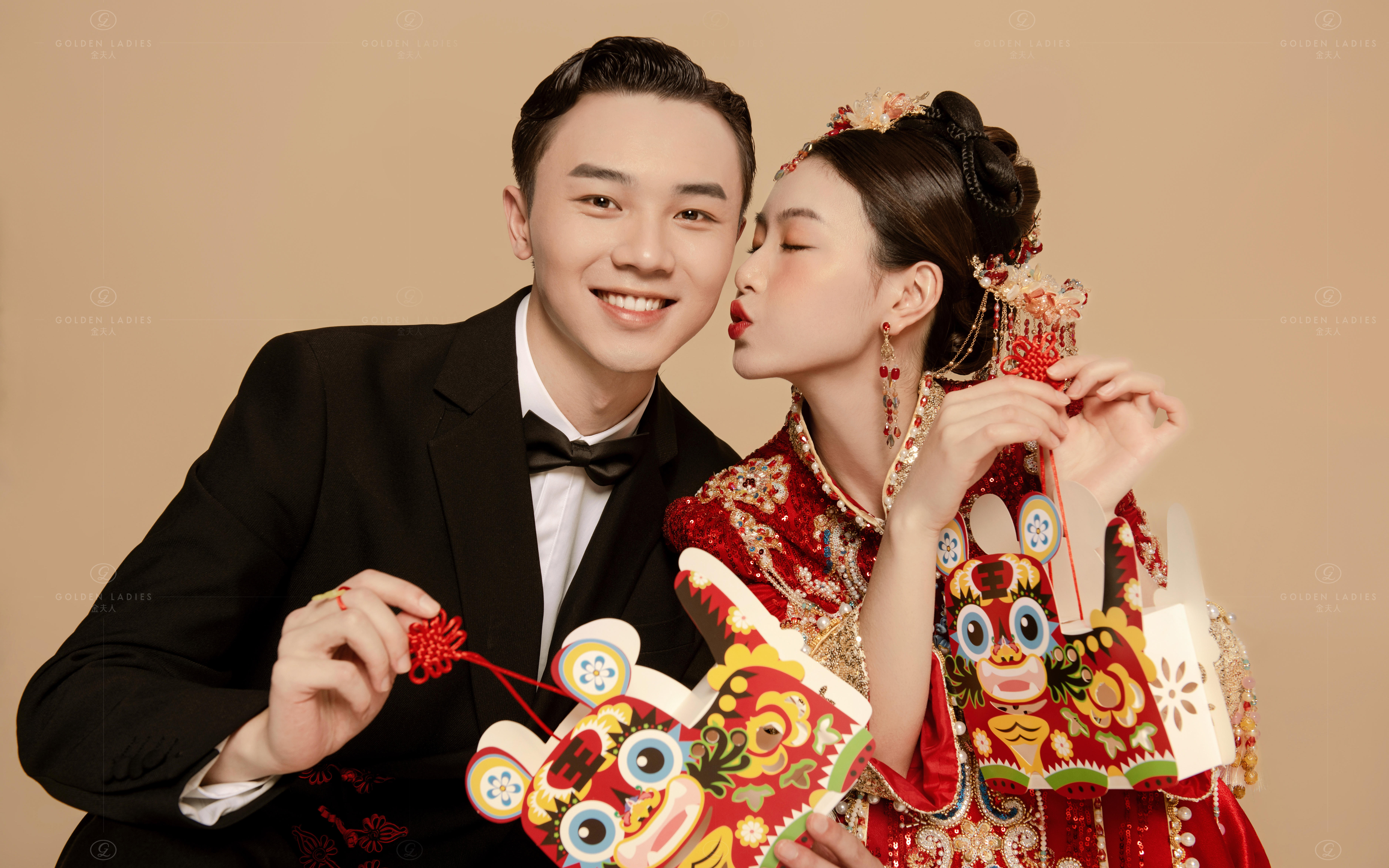 連婆婆也直夸好看的新中式喜嫁婚紗照！