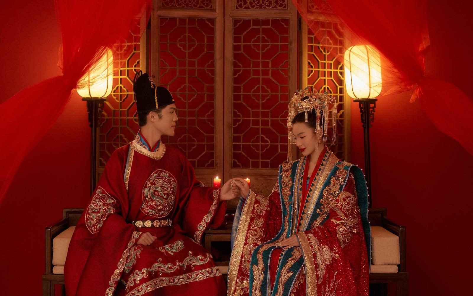 传承中式汉服之美🏮汉服婚纱照