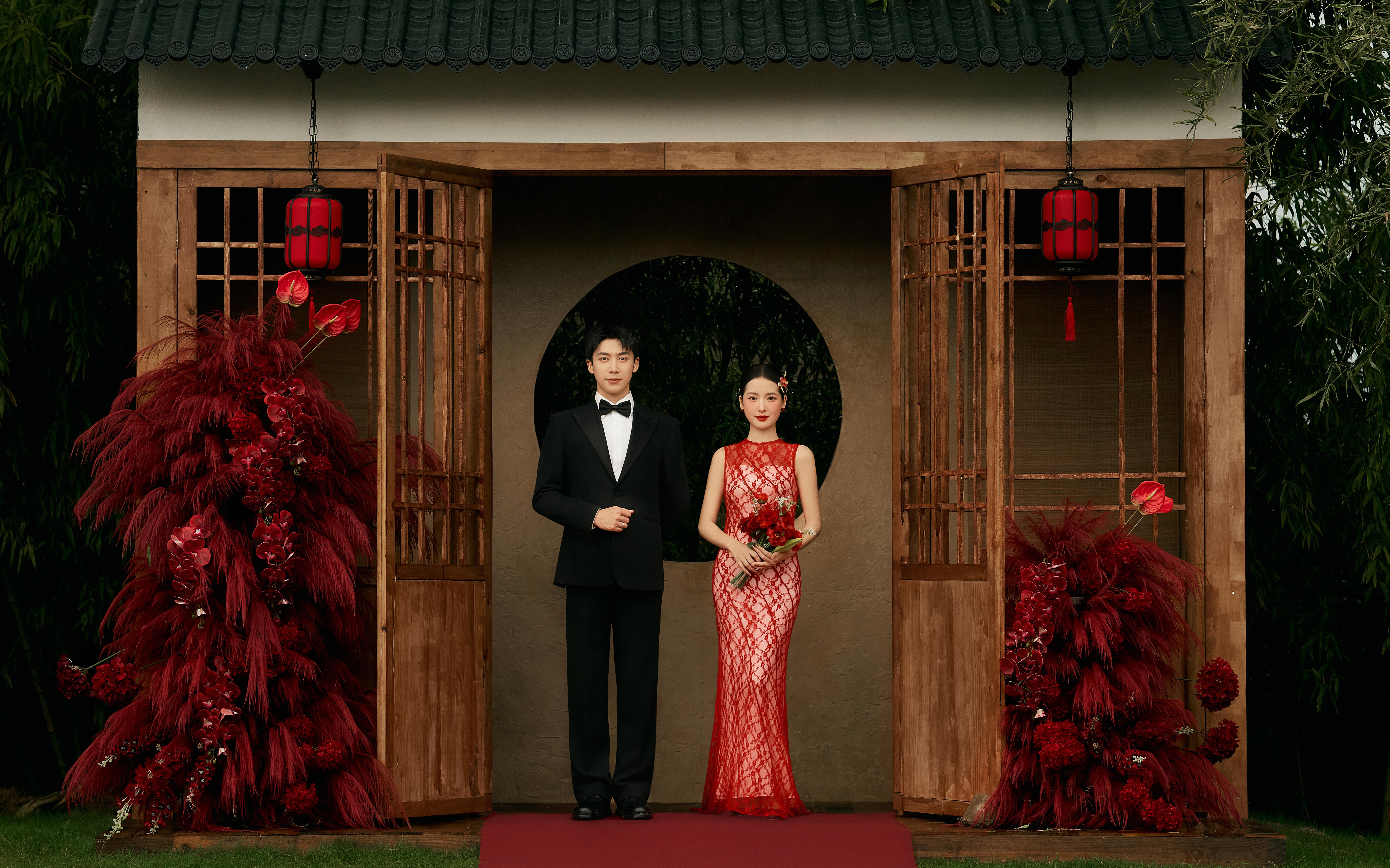 新中式婚紗照??演繹東方的浪漫與奢華