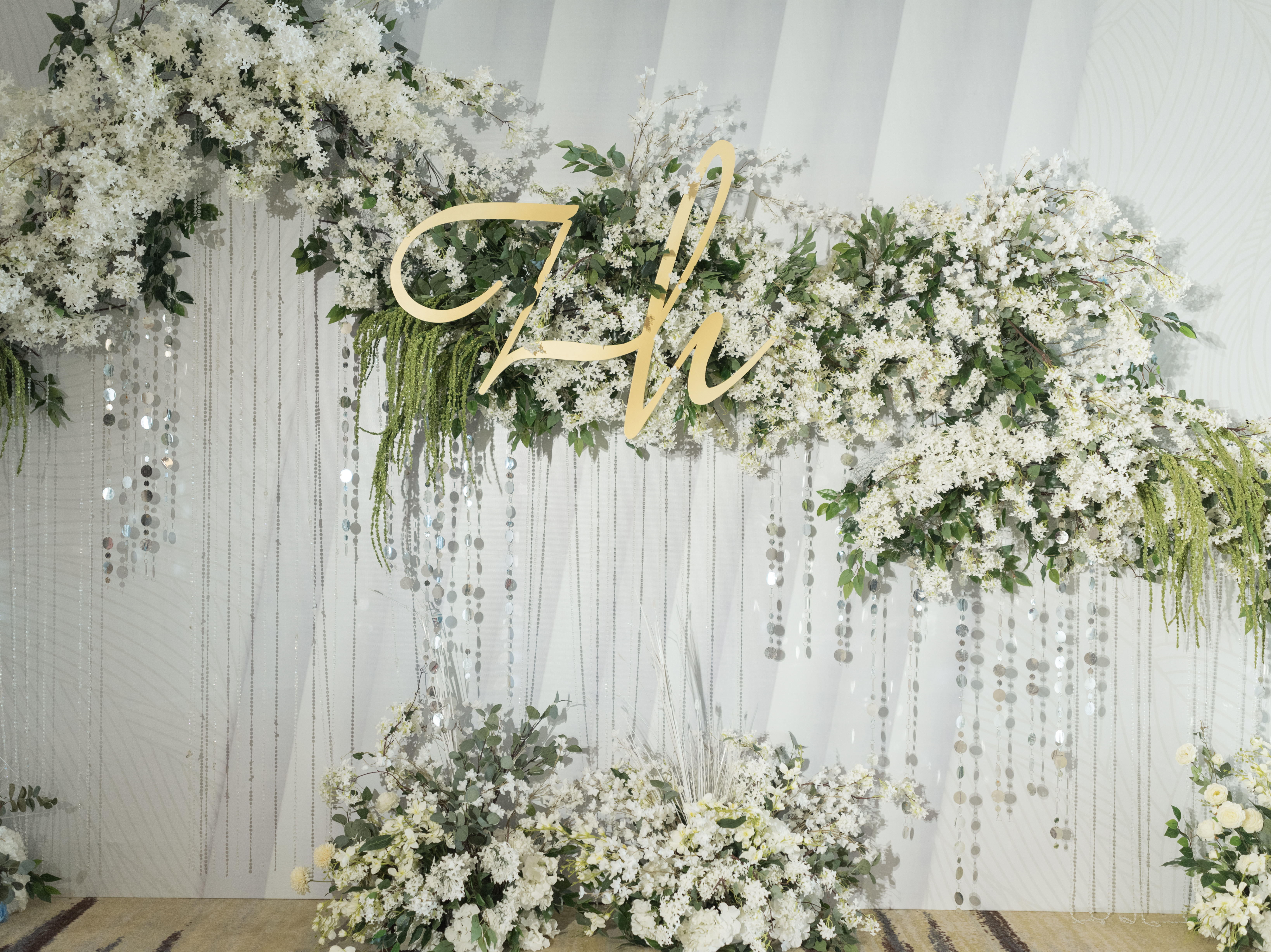 【香槟白婚礼】19年大热 花艺设计效果满分