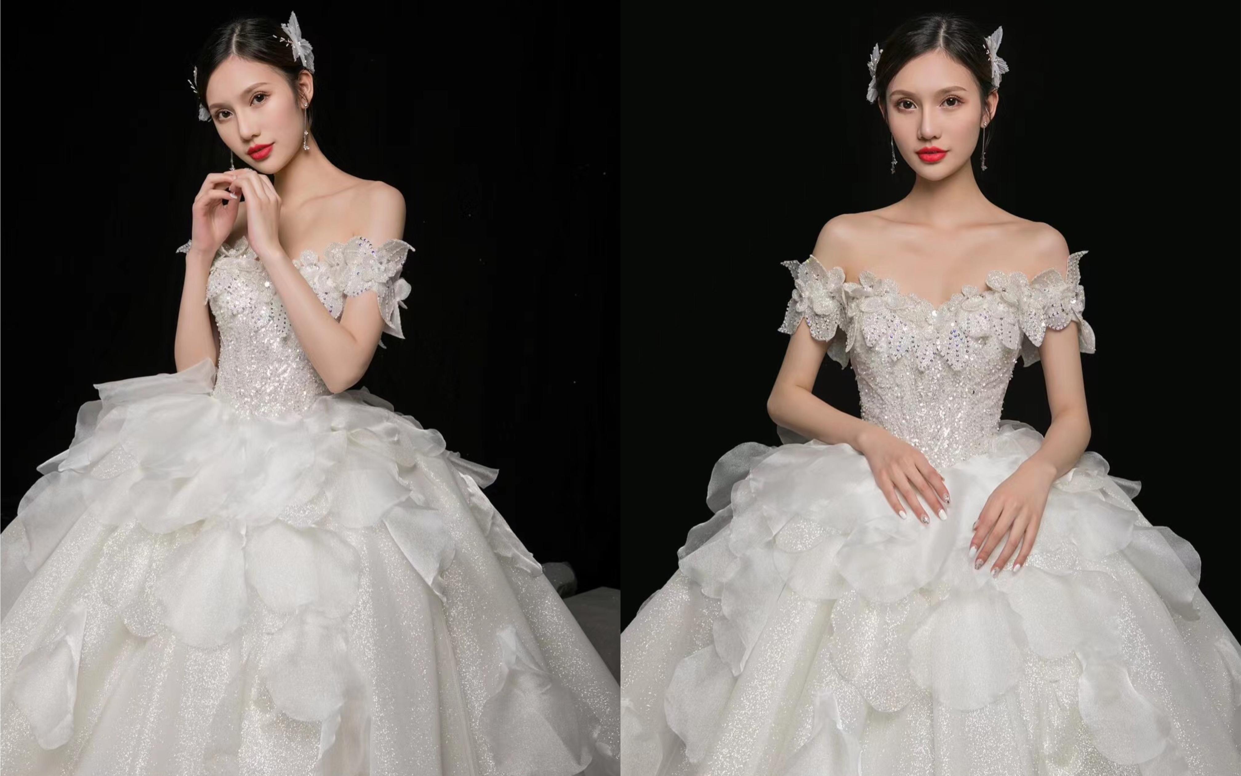 樱木【新品推介】甄选耀眼繁花主纱