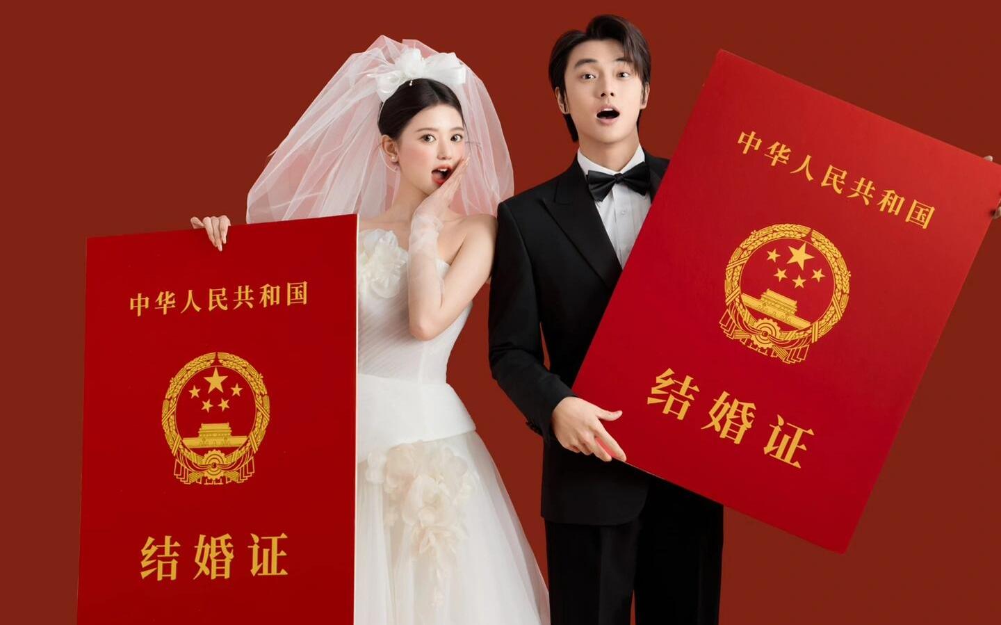 【喜嫁系列】结婚必备‼️复古红底风格