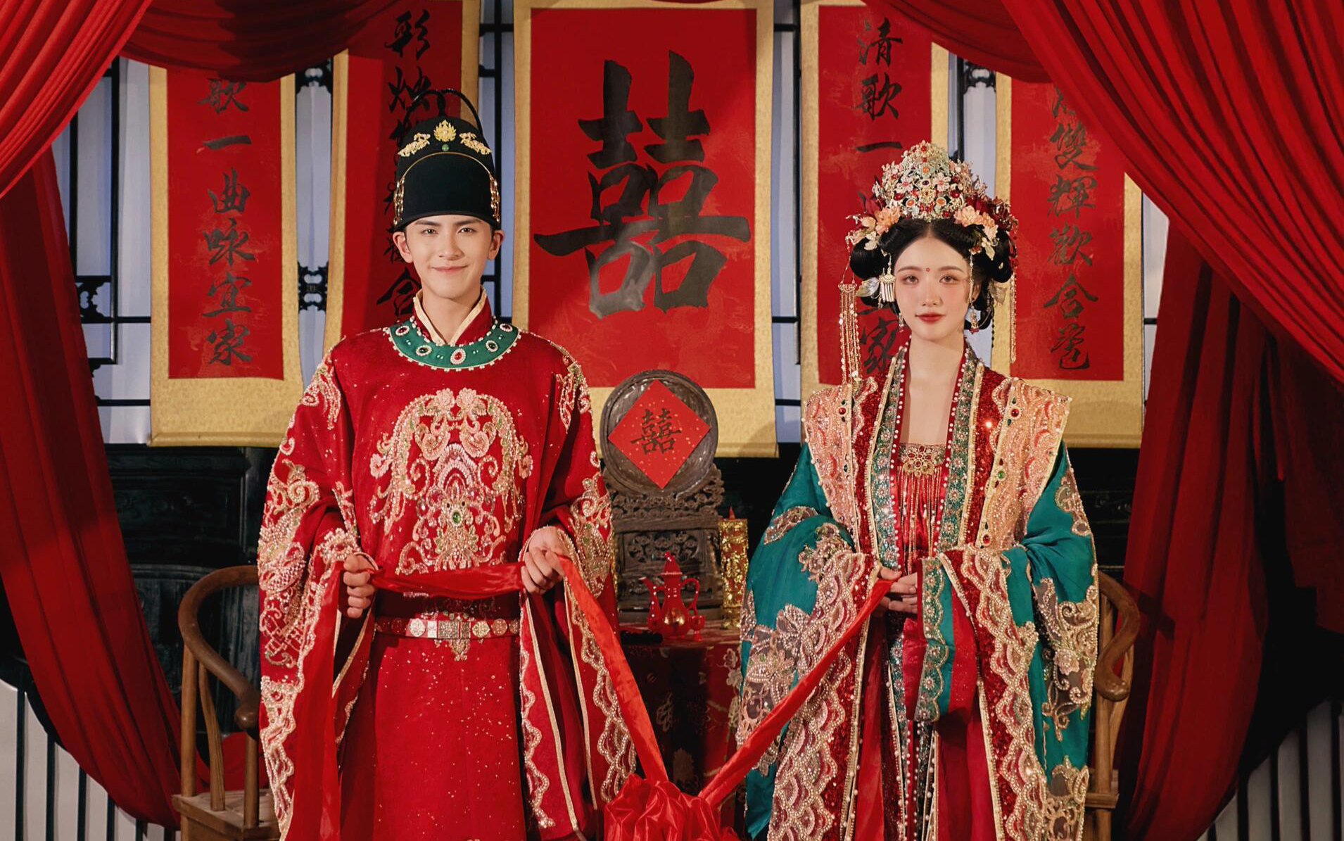 婚纱照界顶流｜新中式汉服的婚嫁仪式感