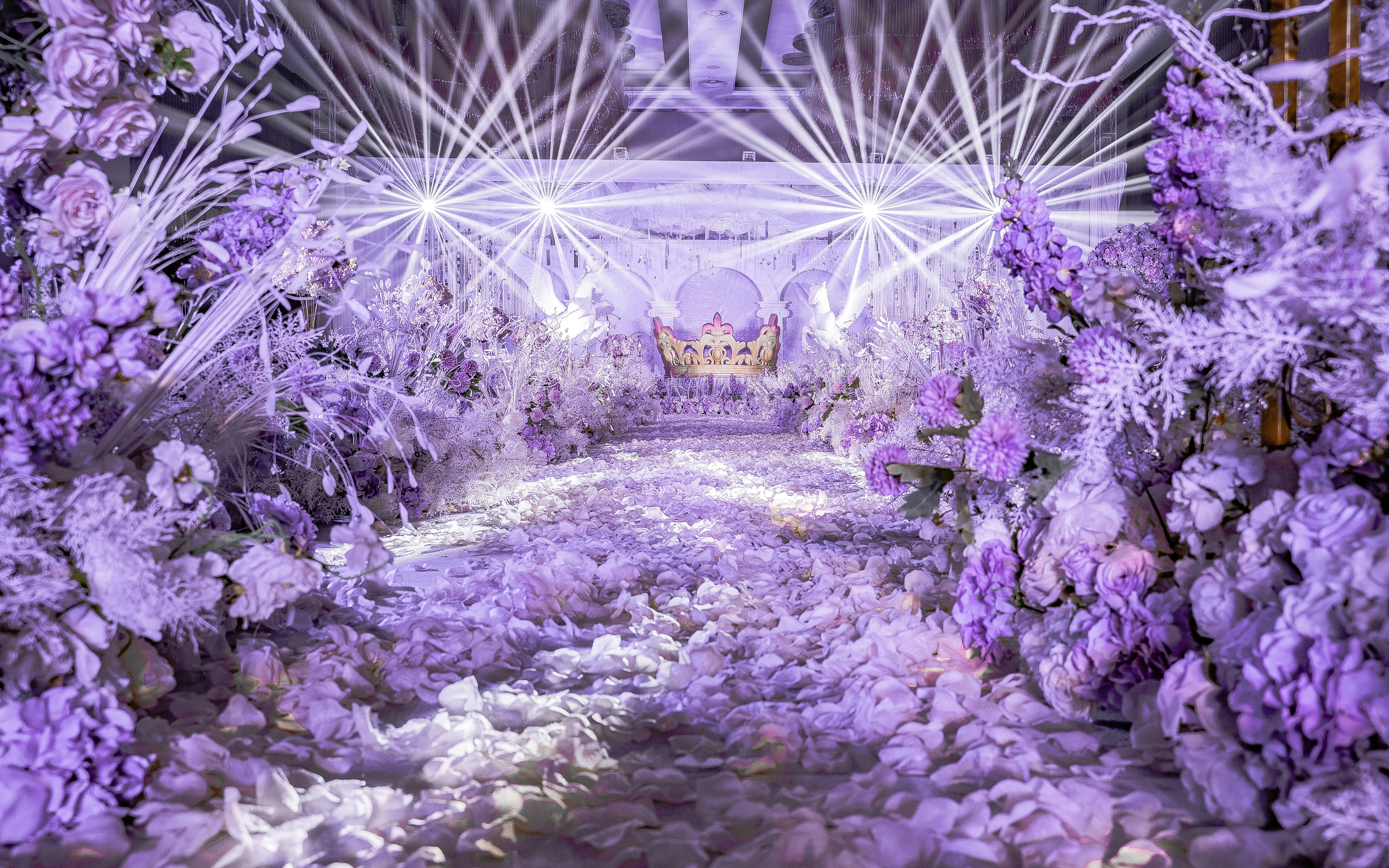 【CC婚礼设计】紫色城堡婚礼