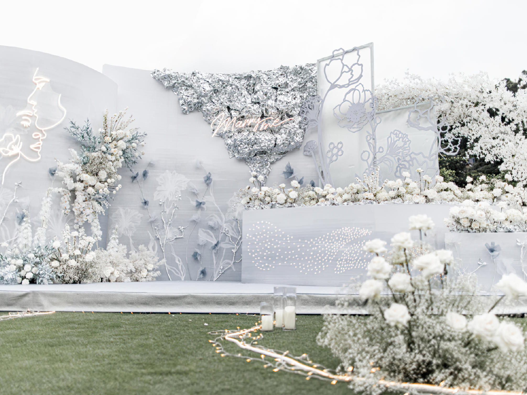 【甜·π婚礼】韩式户外典雅婚礼