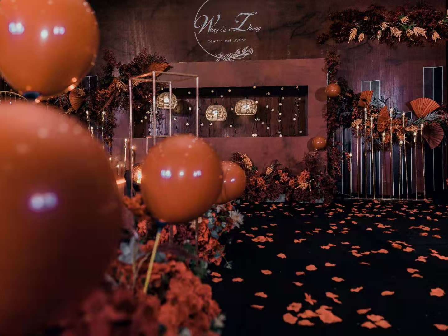 《热烈与神秘》——红色主题婚礼