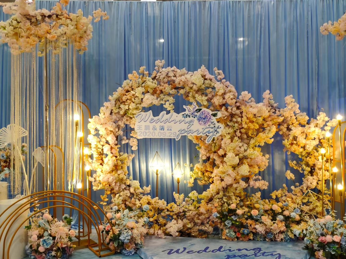 单个区域布置  留影合影区布置 超划算