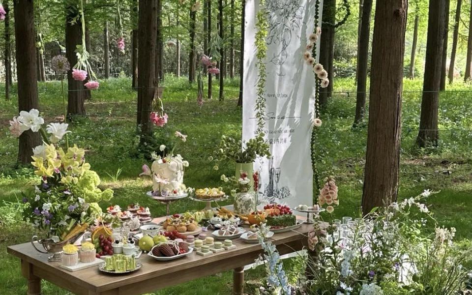 喜橙|水杉林户外婚礼