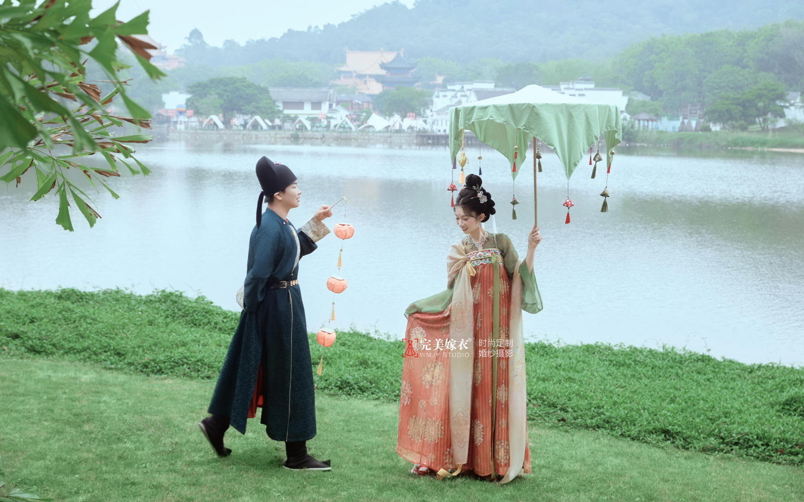 【青梅竹马】🌸一眼万年｜唐风婚纱照甜度超标✨