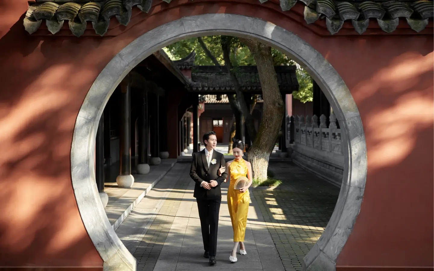园林倩影·旗袍倾城