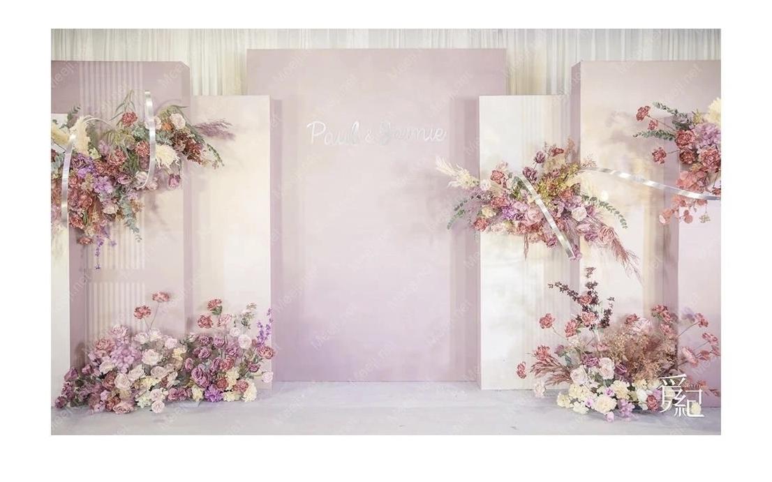小众婚礼｜第一眼就爱上的莫兰迪粉