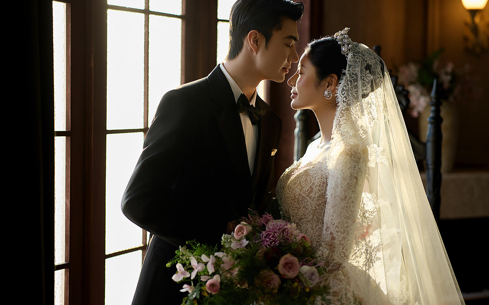 女生无法拒绝♥复古轻奢主纱婚纱照