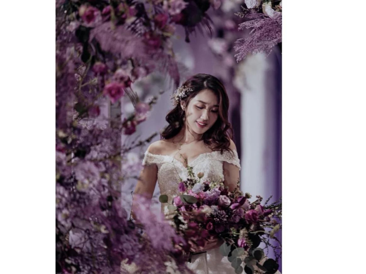 沭阳绣爱婚礼金王朝大酒店紫色婚礼