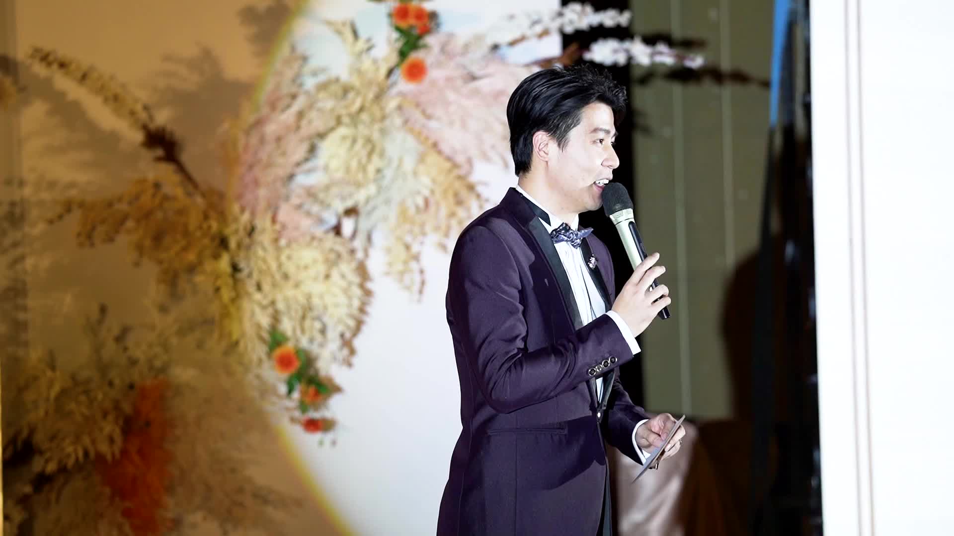 罗晨学长主持婚礼案例之追求女生的“套路”