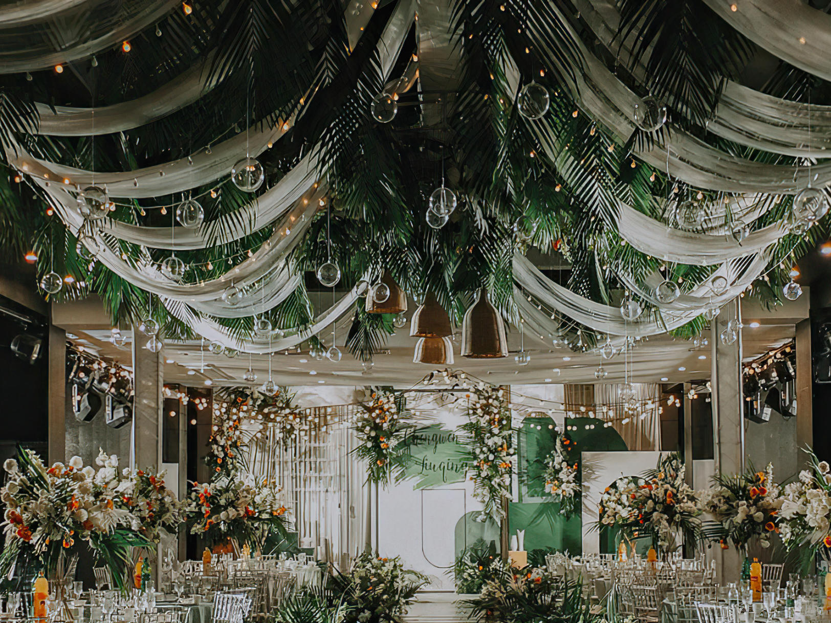 小清新婚礼布置  简约不失贵气