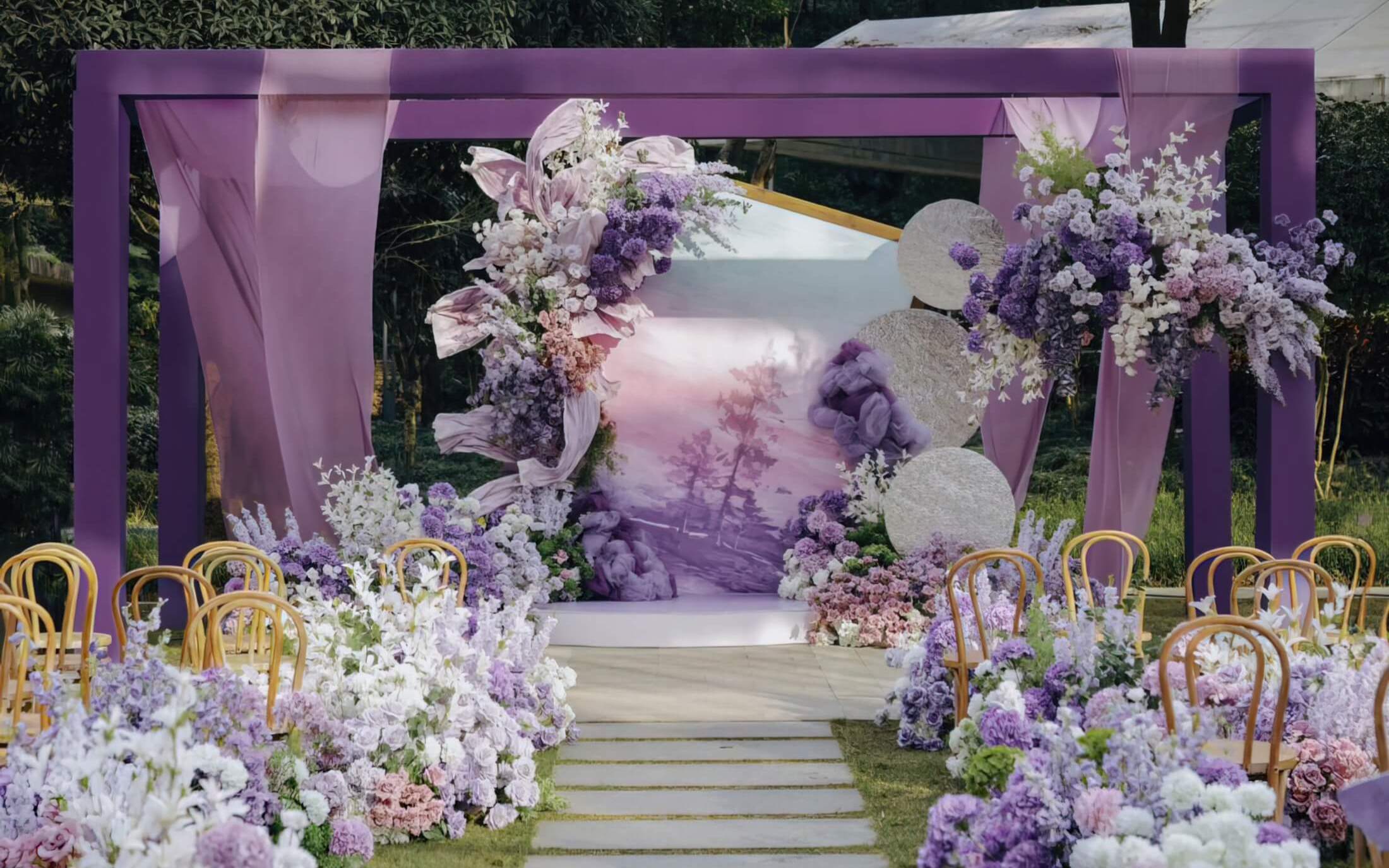 莫奈紫境 草坪花園詩意棲居