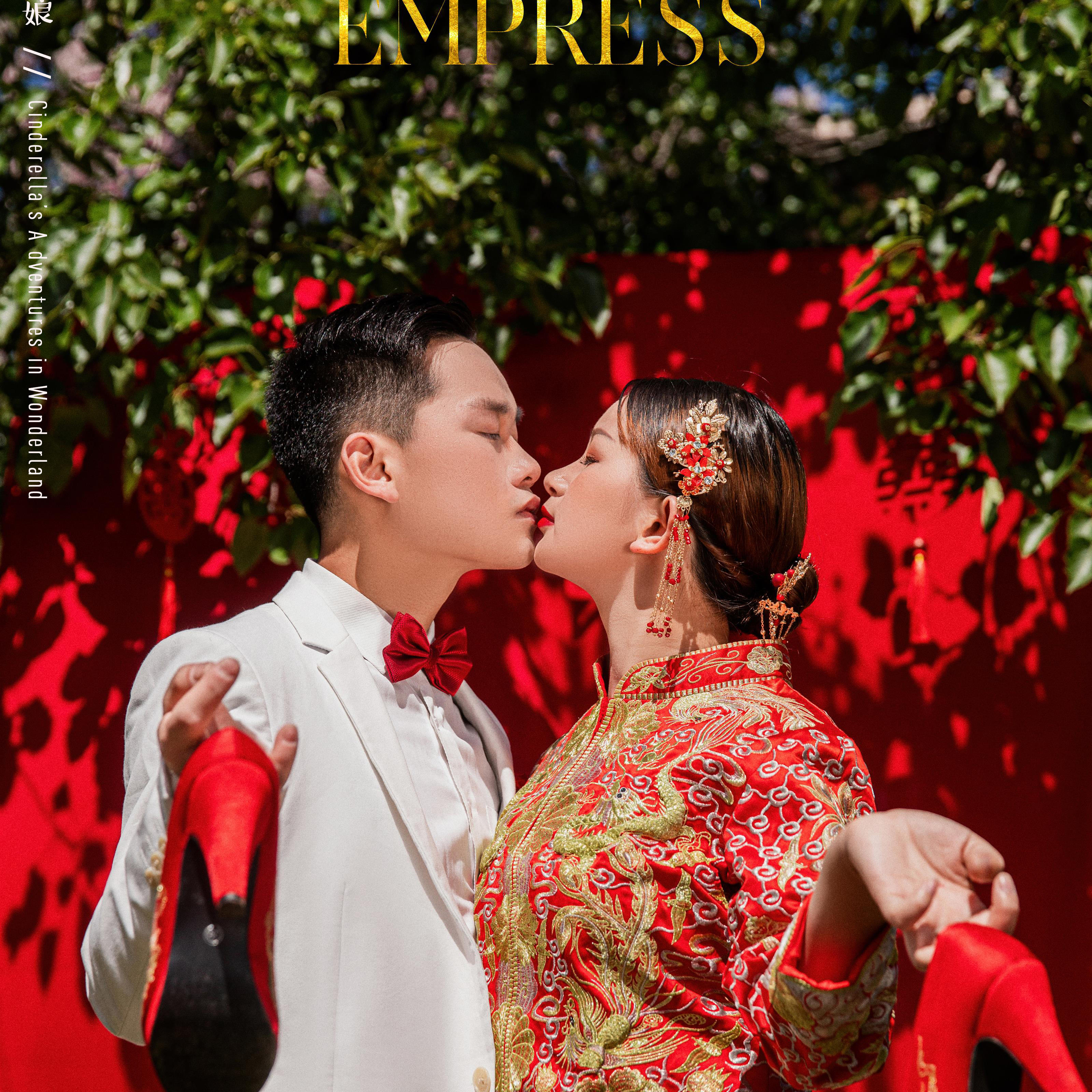 新中式婚纱照 定制婚纱照