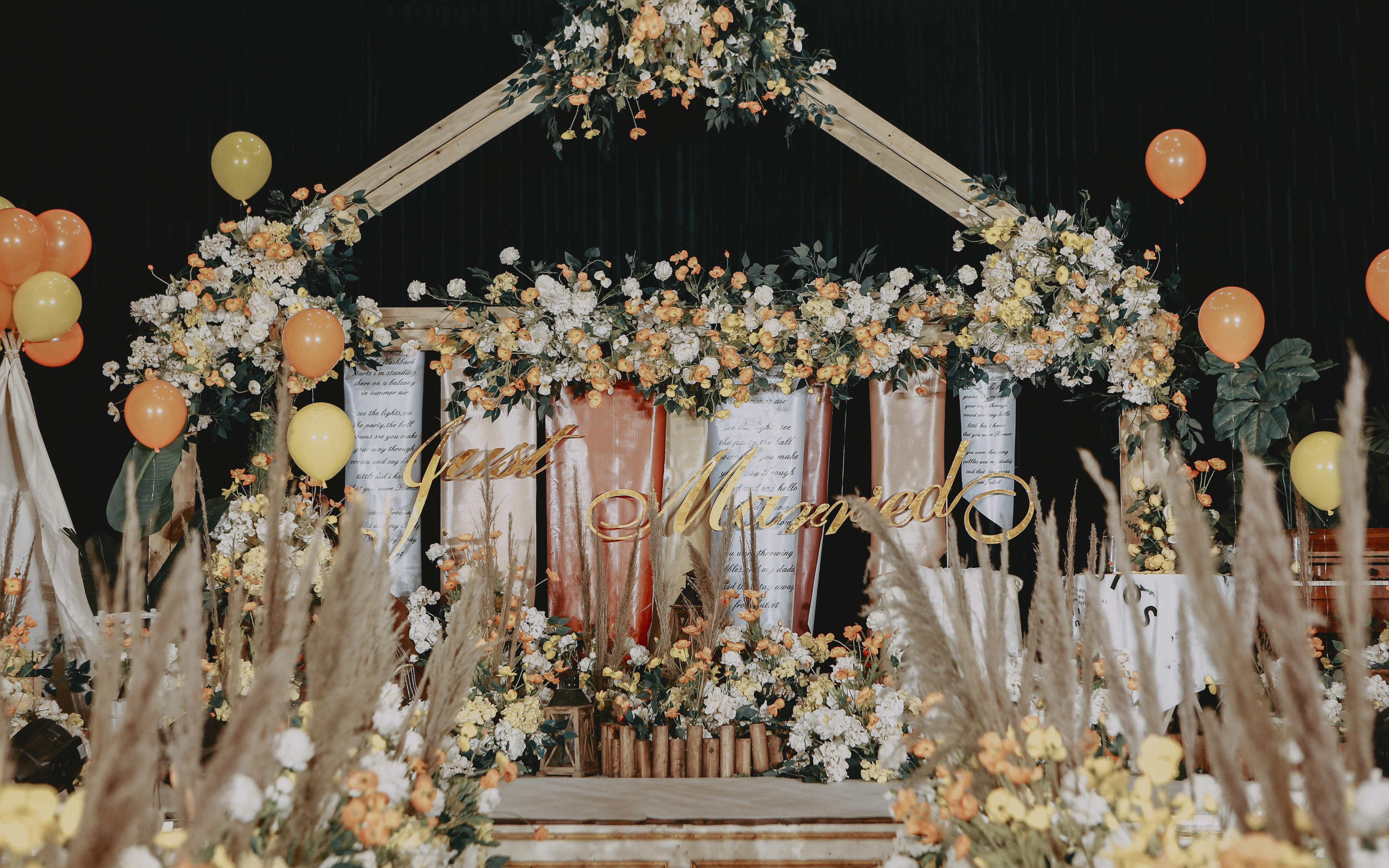 【VN WEDDING】橘黄色小清新婚礼