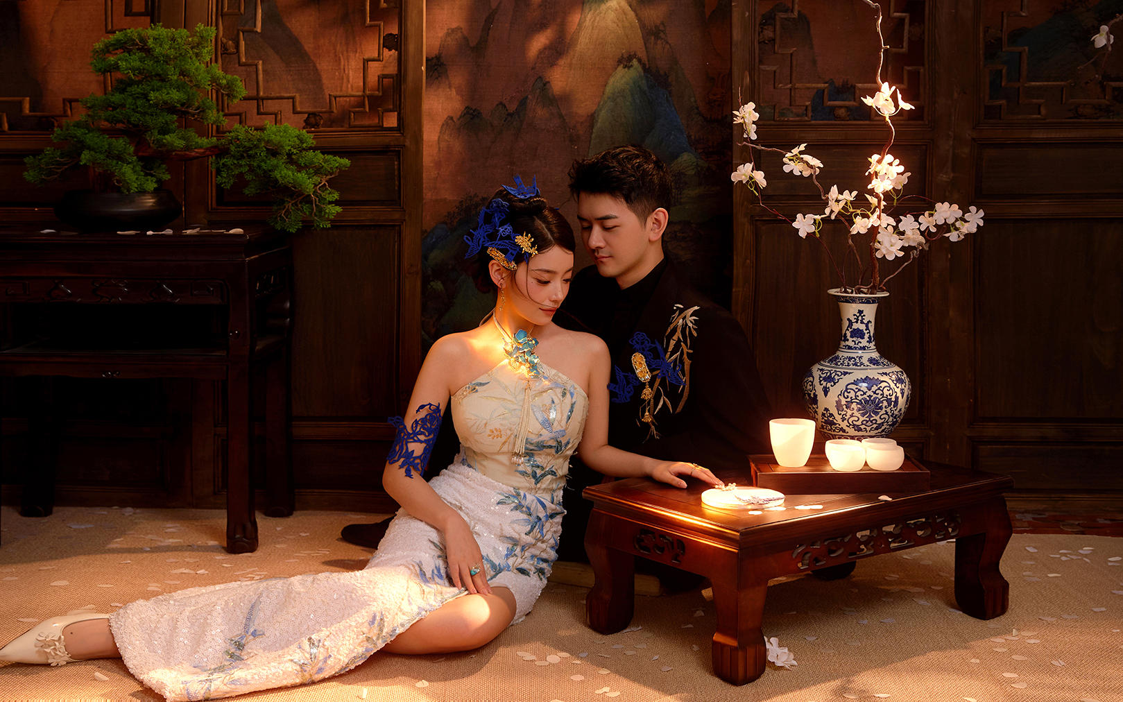 【真实客片】中式婚纱照丨赵子仪 & 张雪枫