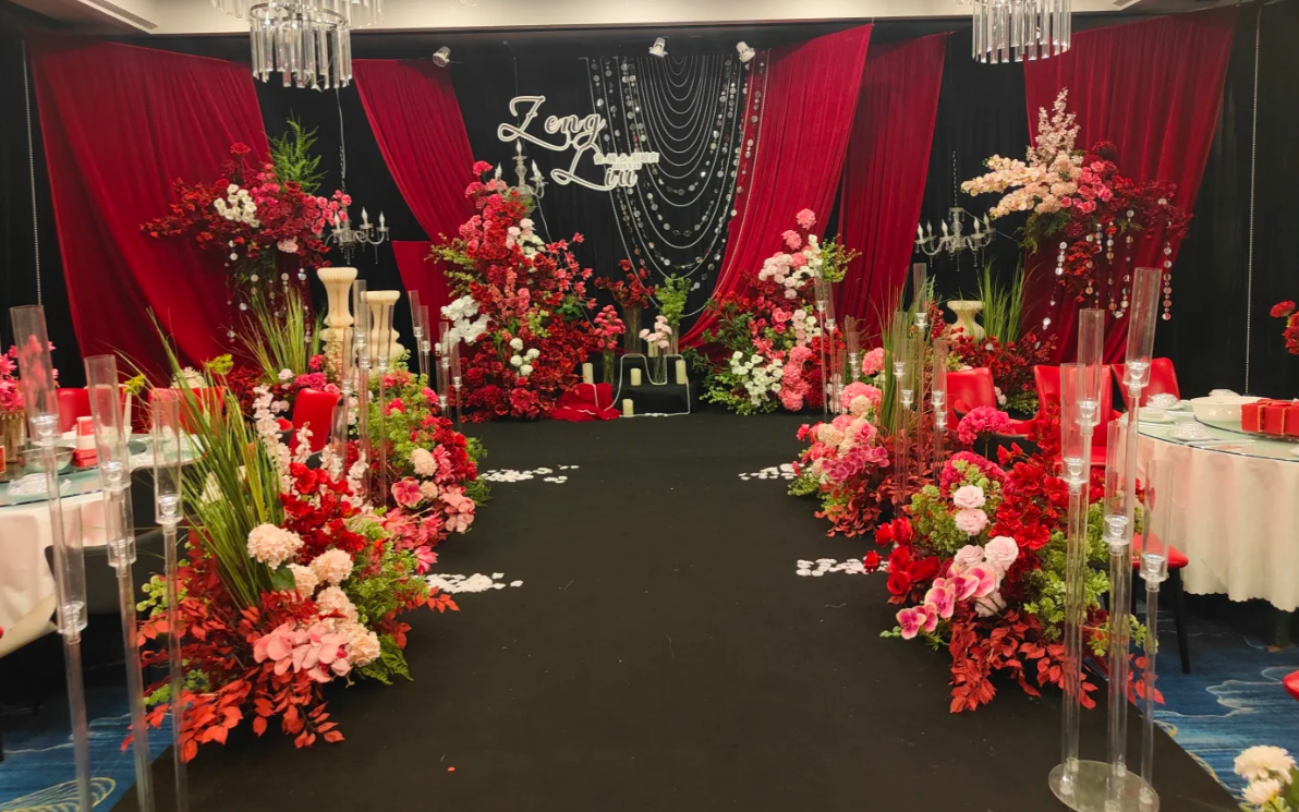 丽匠婚礼-红黑氛围系列