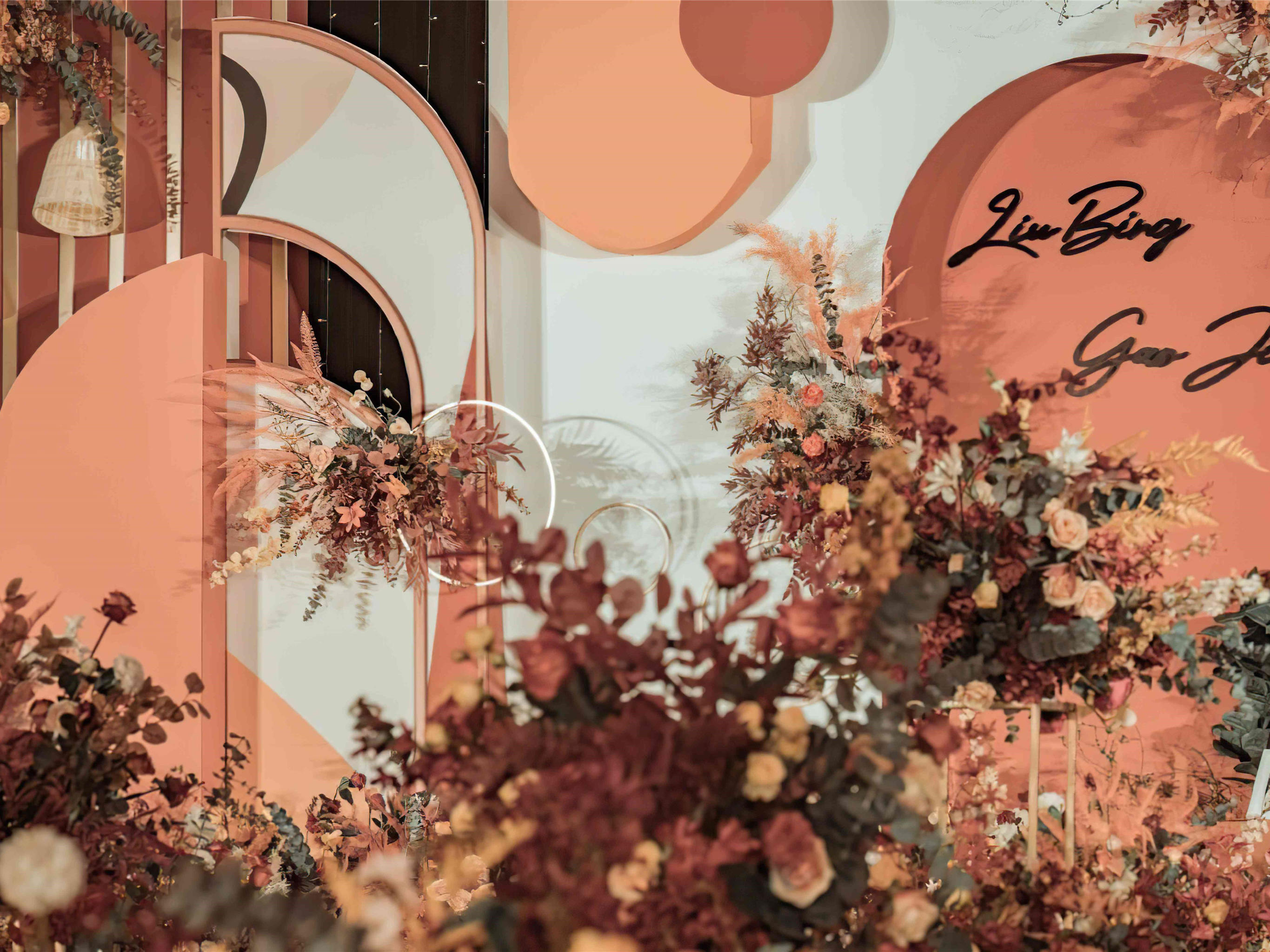 ins ·珊瑚粉橙—美事橘调婚礼