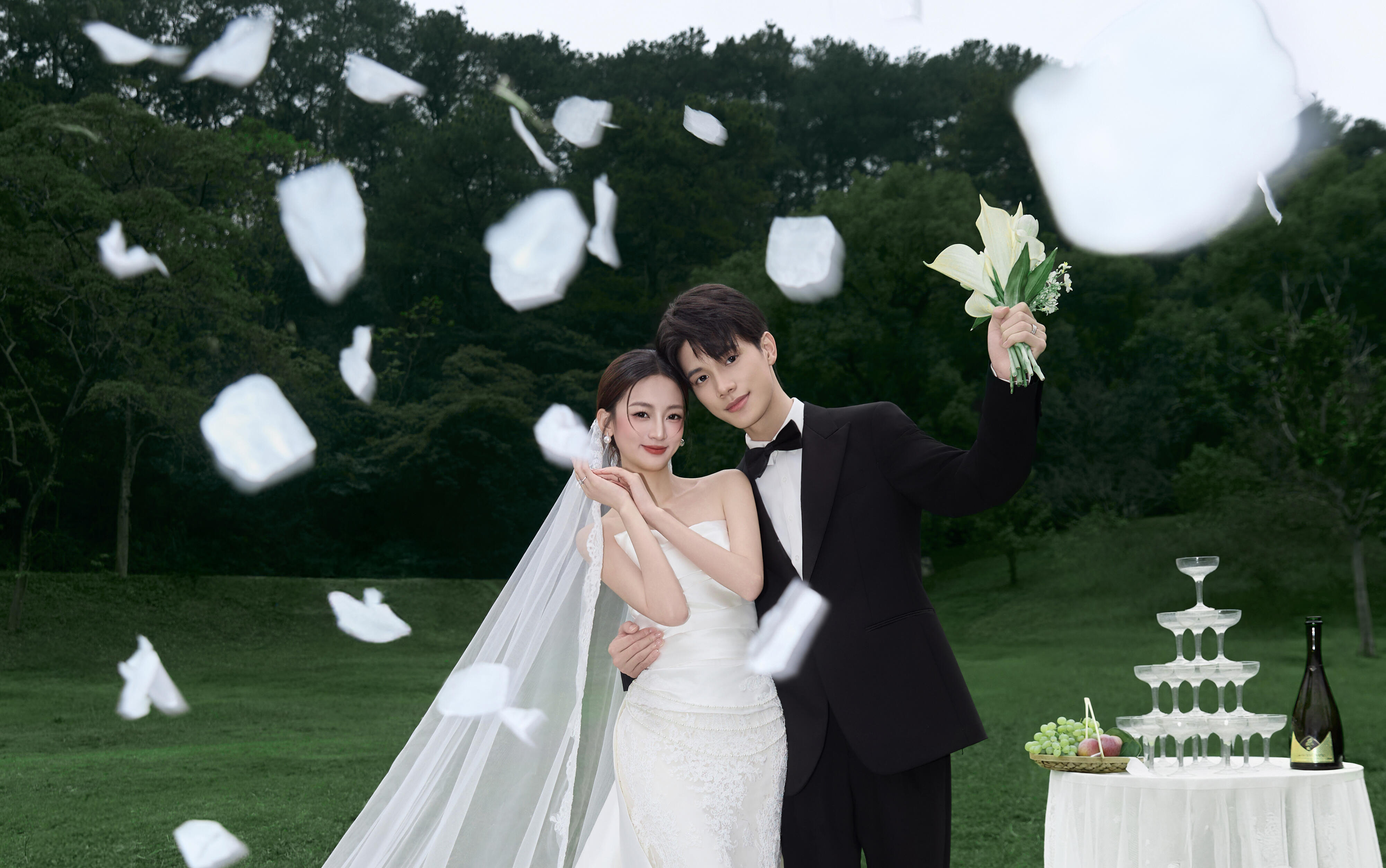 故事感封神 ！被我的情绪胶片婚纱照美哭了