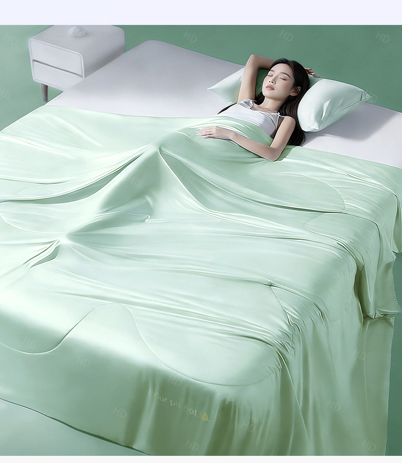 雪花系列冰丝夏被被子被芯夏凉被空调被