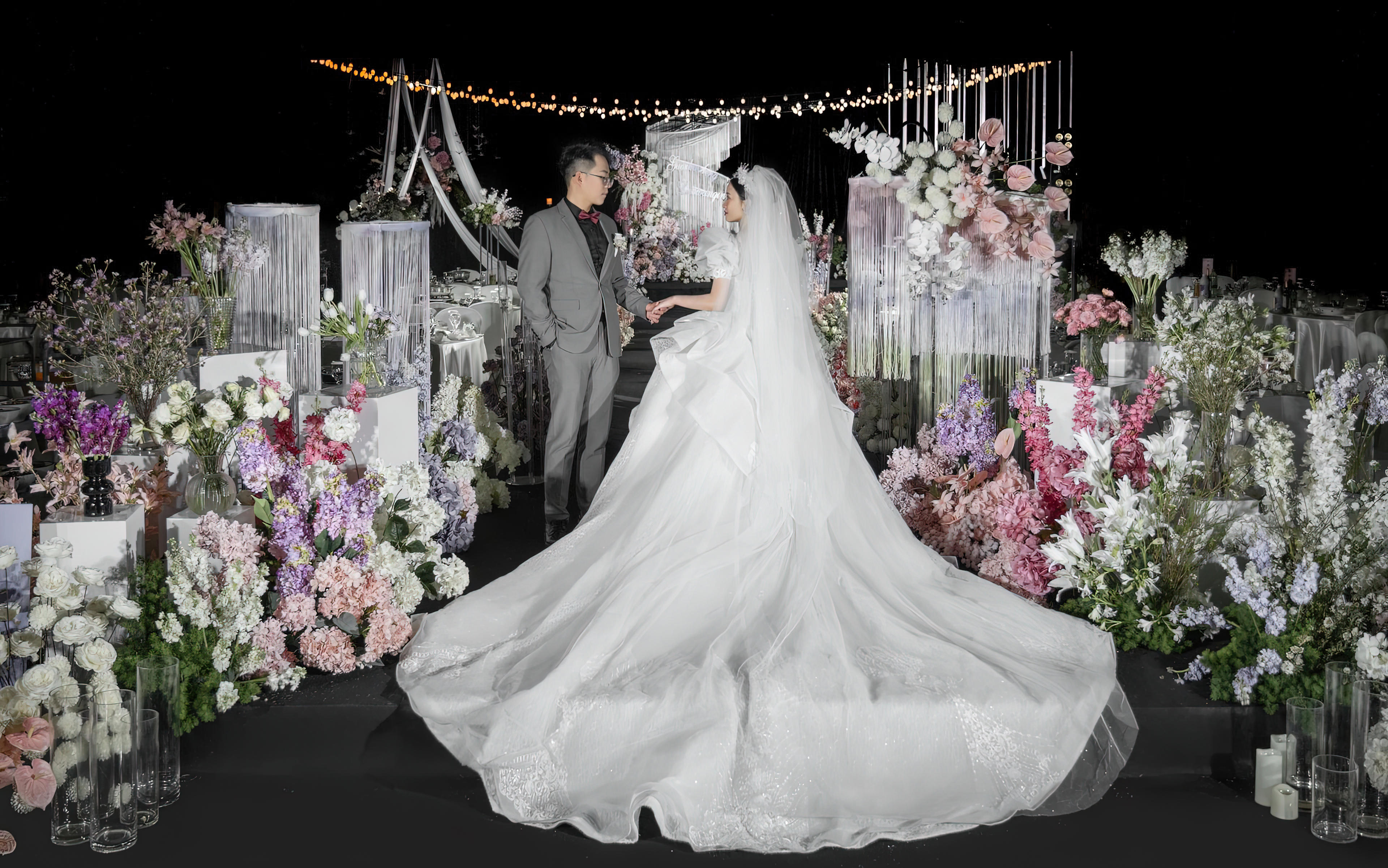 武汉定制婚礼 | 韩式香槟粉定制婚礼