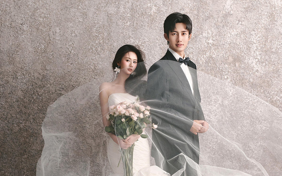 內(nèi)景 l 無(wú)法拒絕的氛圍感油畫(huà)婚紗照