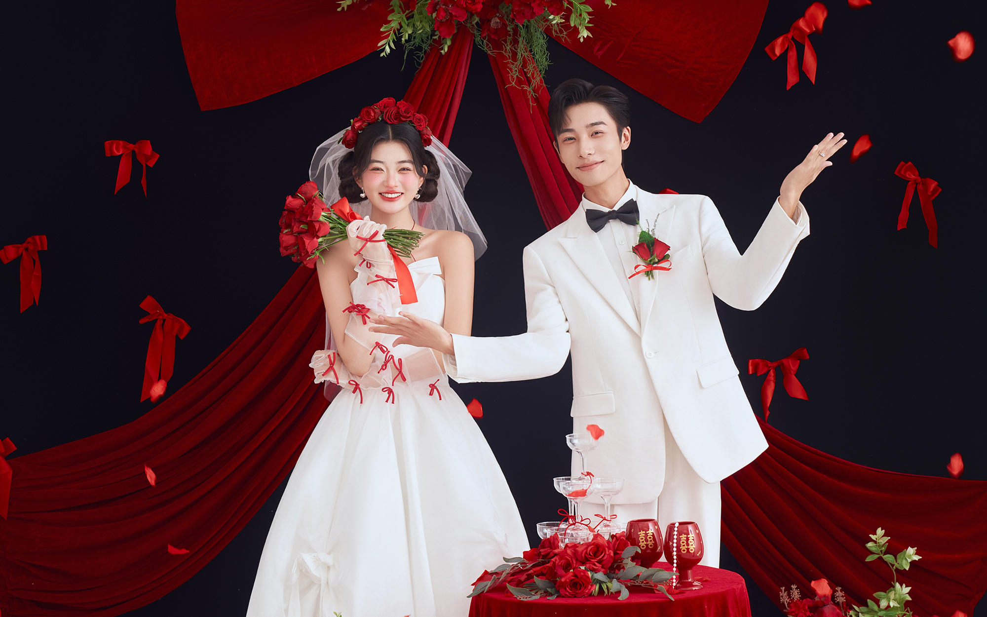 甜度爆表💘我们的婚纱照糖分超标啦✨