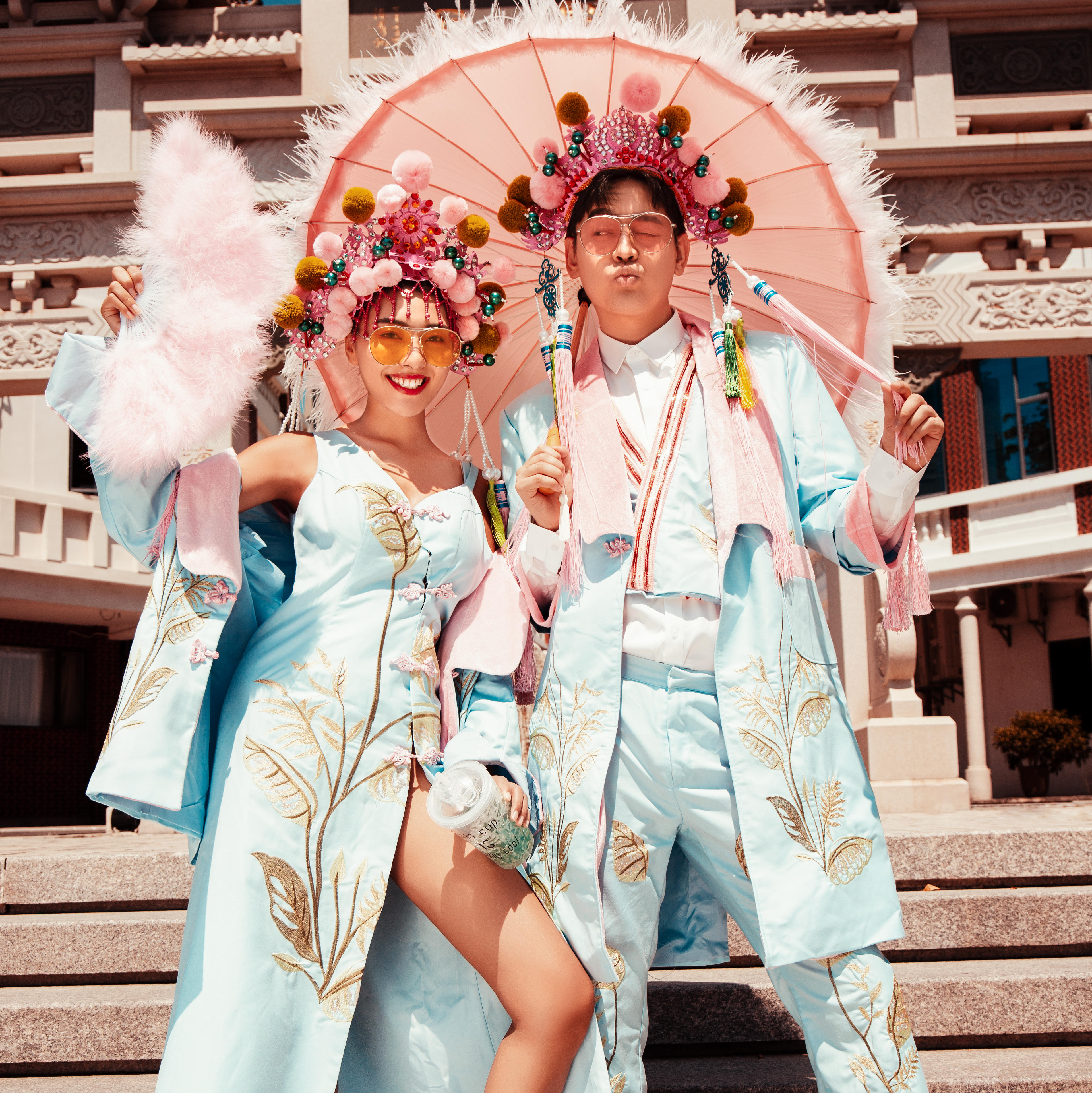 客片欣赏｜国潮婚纱照这么拍必好看