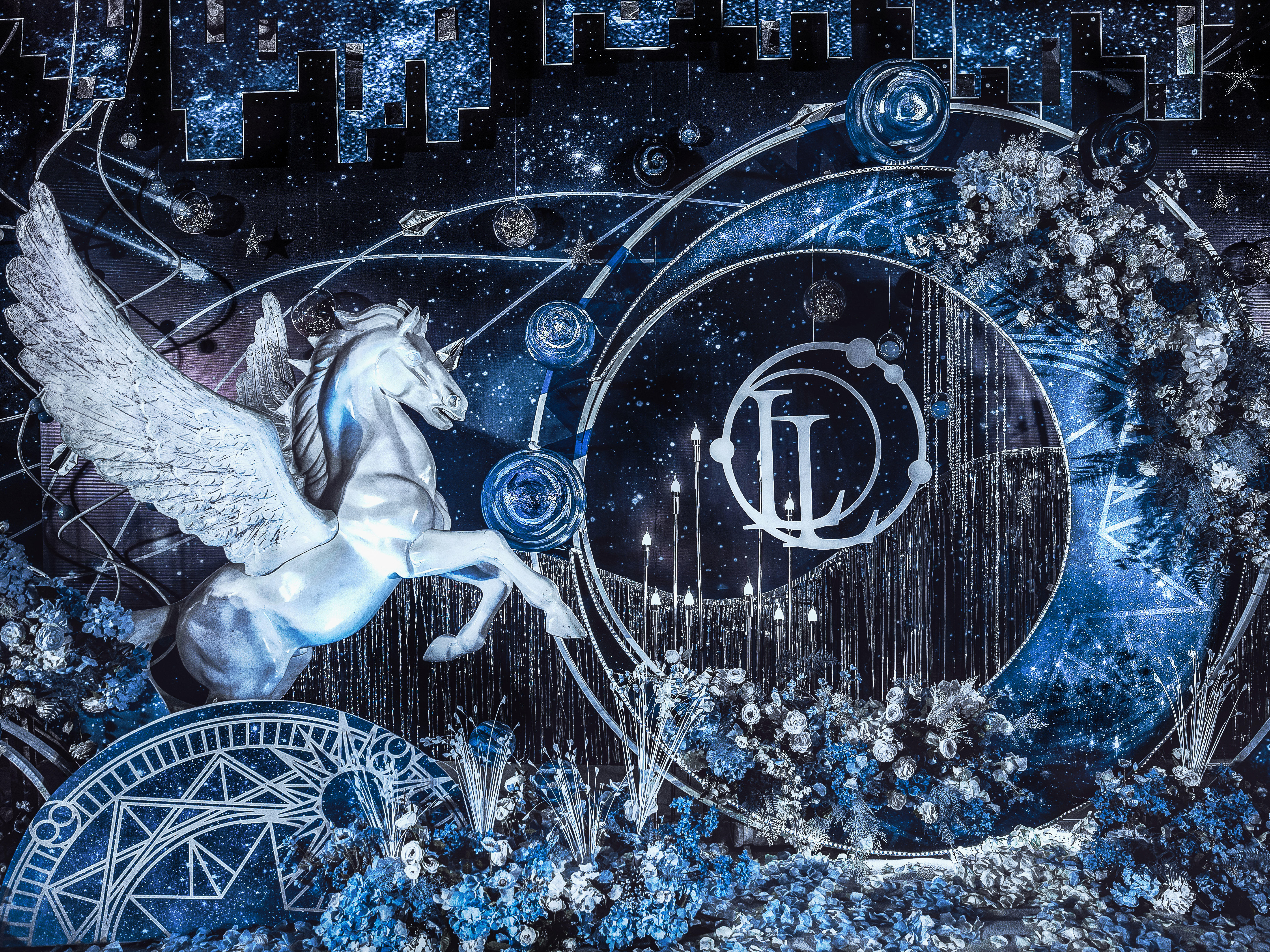 从童话里走出来的一场星空婚礼