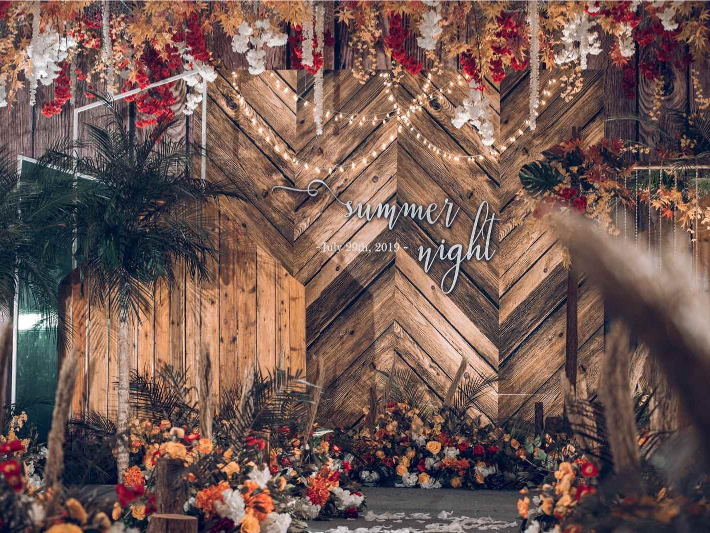 大热森系婚礼+绝无隐形消费