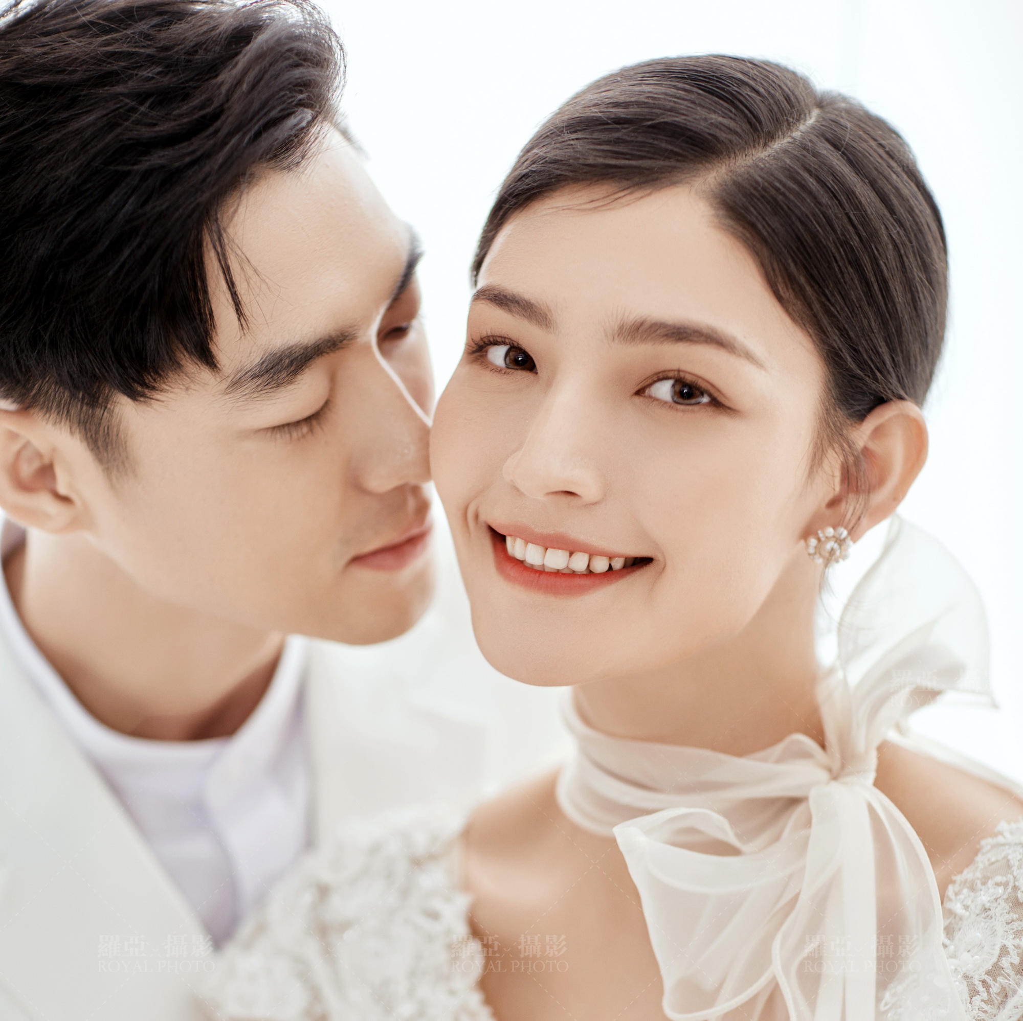 爱在简约·黑白色的典雅衬搭
