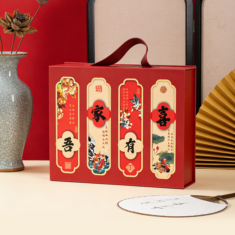 新中式國風(fēng)吾家有喜伴手禮 男女結(jié)婚賓客禮伴郎伴娘實(shí)用回禮