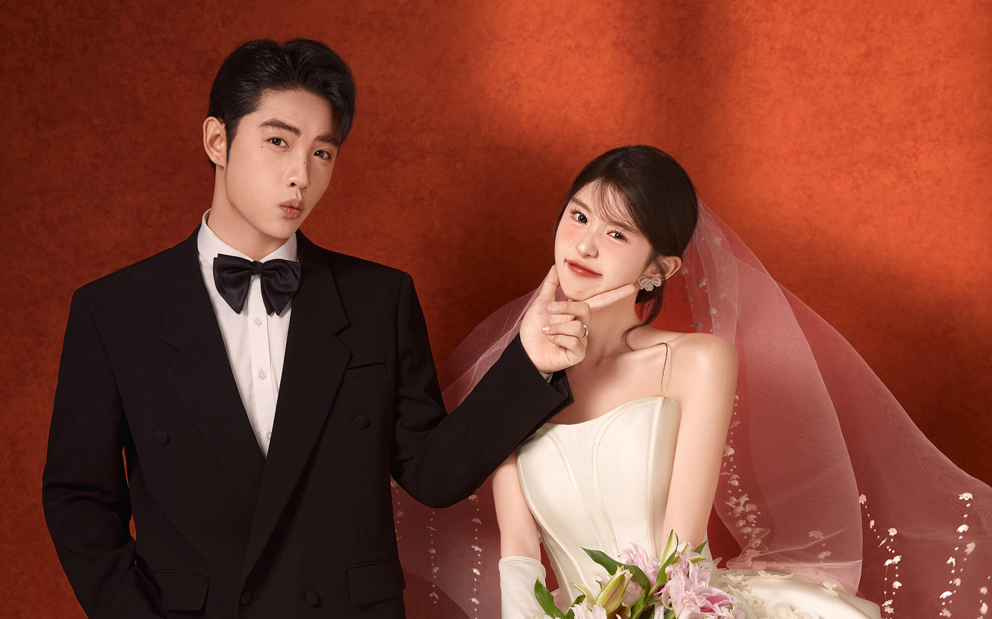 備婚新娘看過(guò)來(lái)??鈴蘭頭紗太太太太高級(jí)啦～