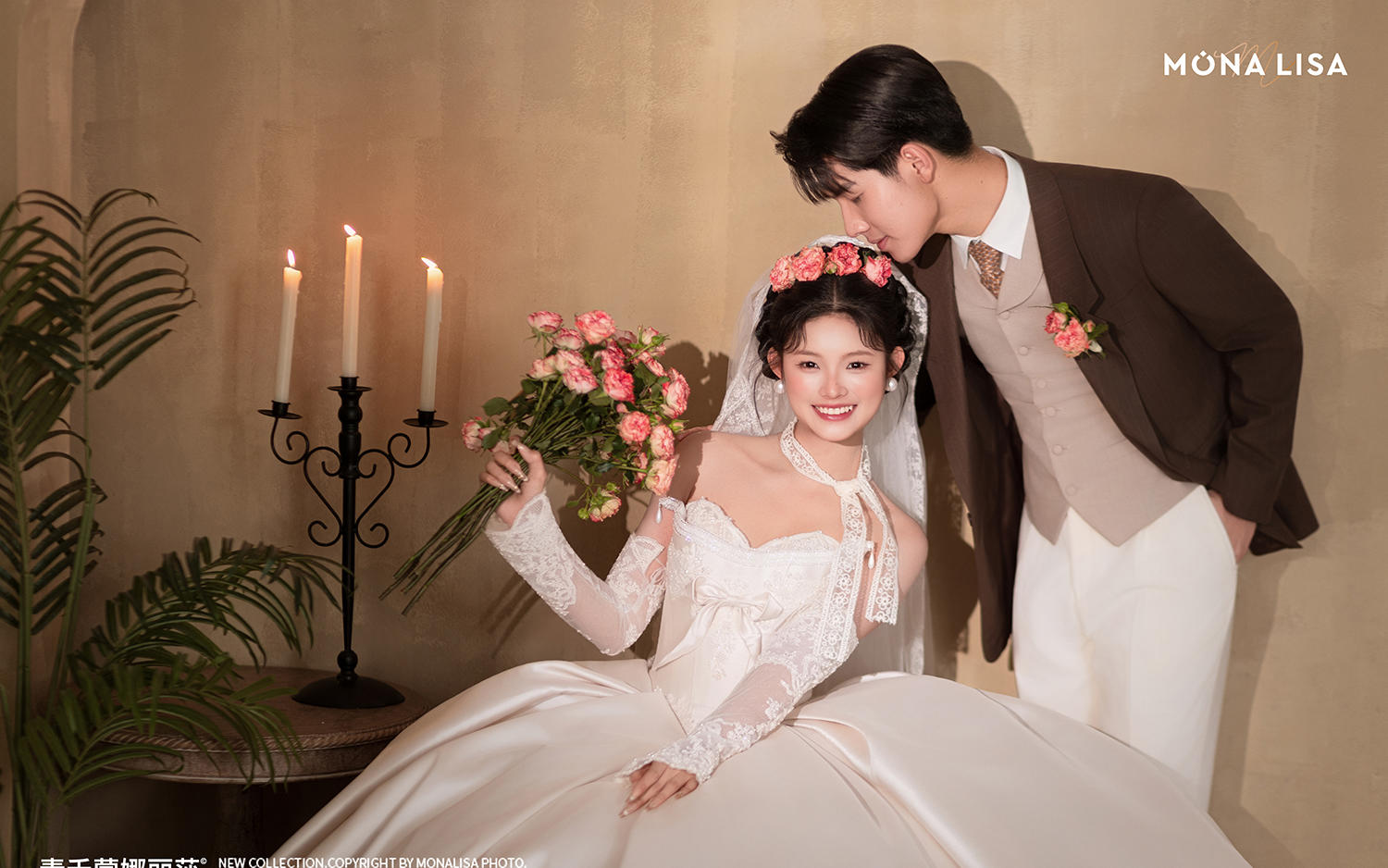 甜妹本命婚纱照来啦💖 少女安妮婚纱美哭