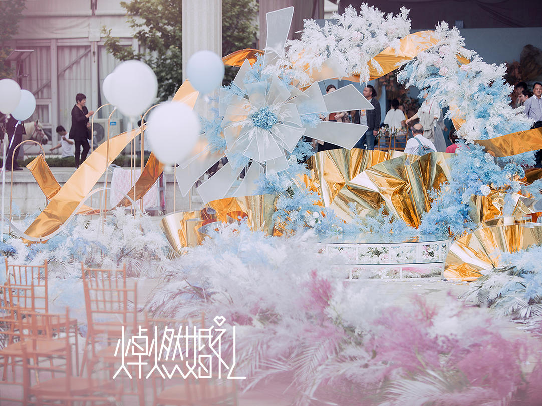 『常州焯燃婚礼』清新秀美户外婚礼