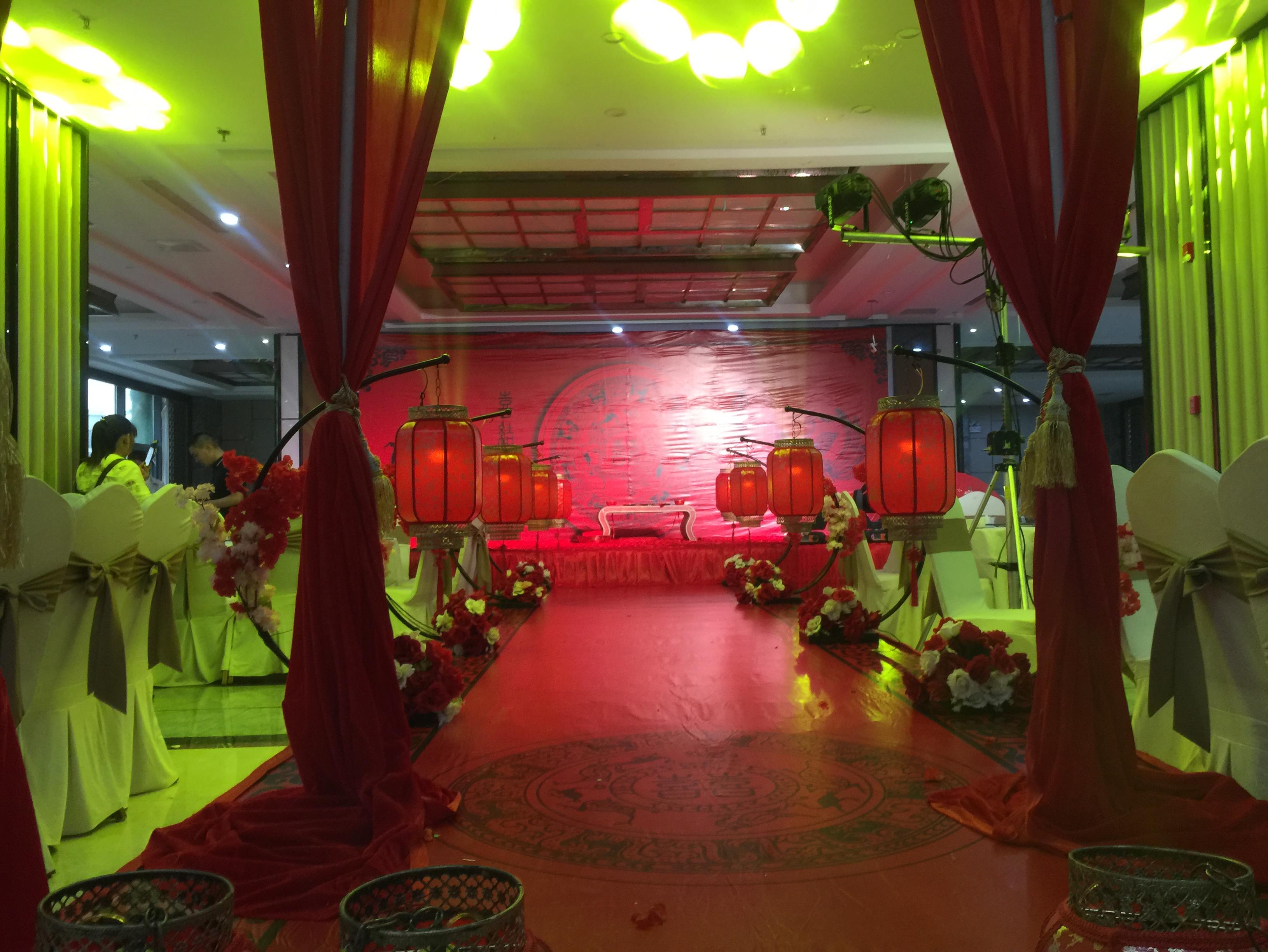 传统汉服 大气汉式婚礼 