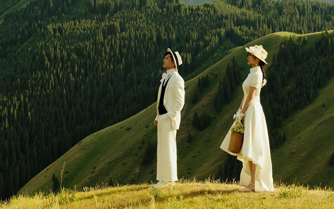 婚纱照私人定制+一费全包+包含内外景
