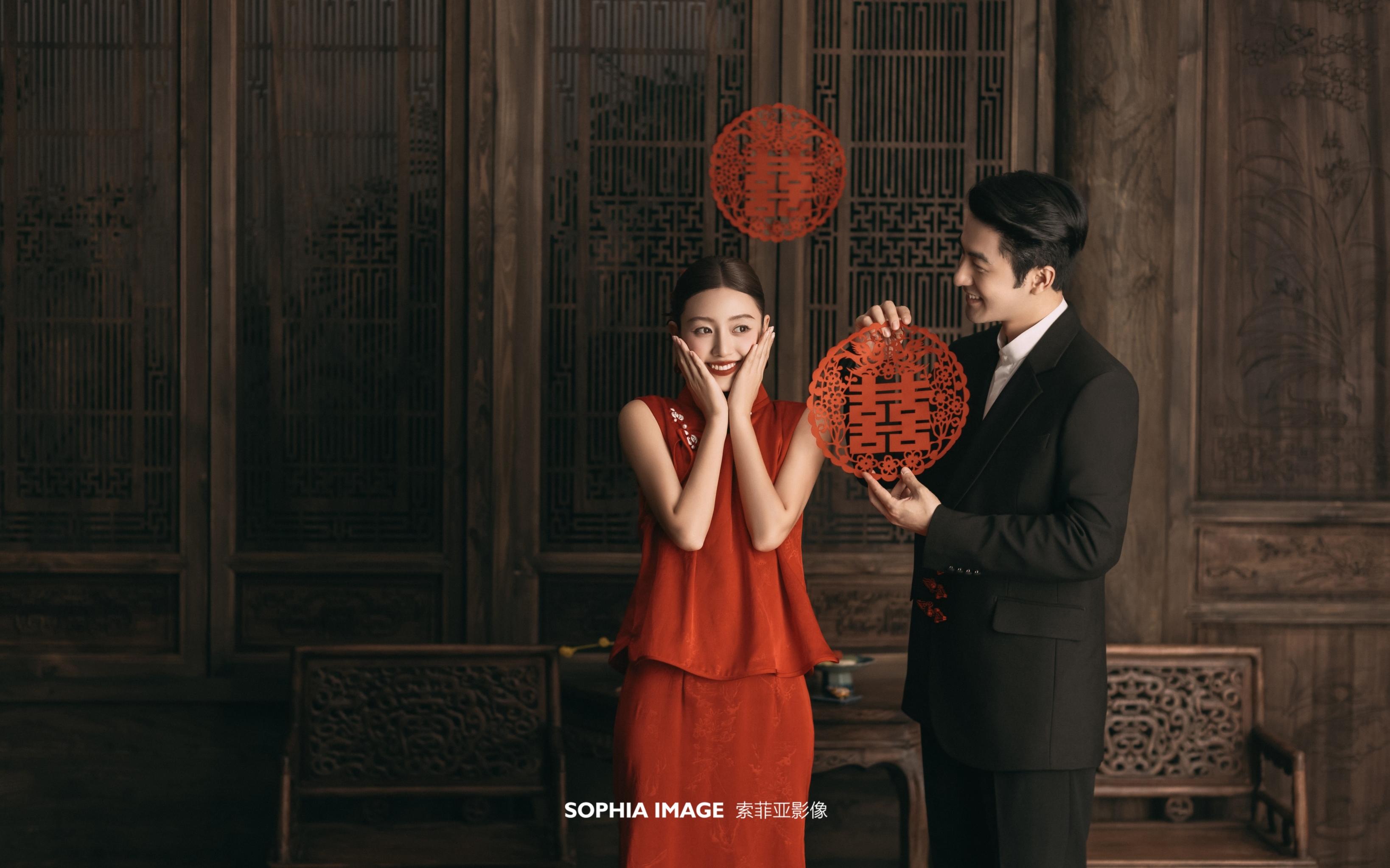 贴脸苹果甜度爆表❗巨出片的婚纱照~✨