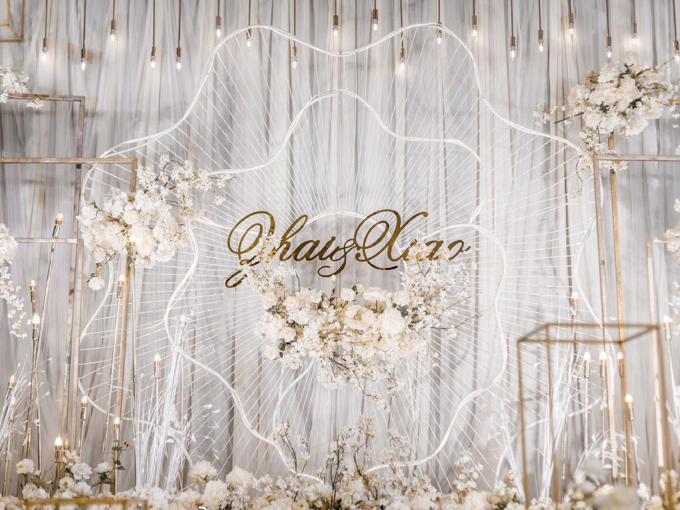 【麦芮婚礼】梦幻人气香槟金包资深司仪摄像