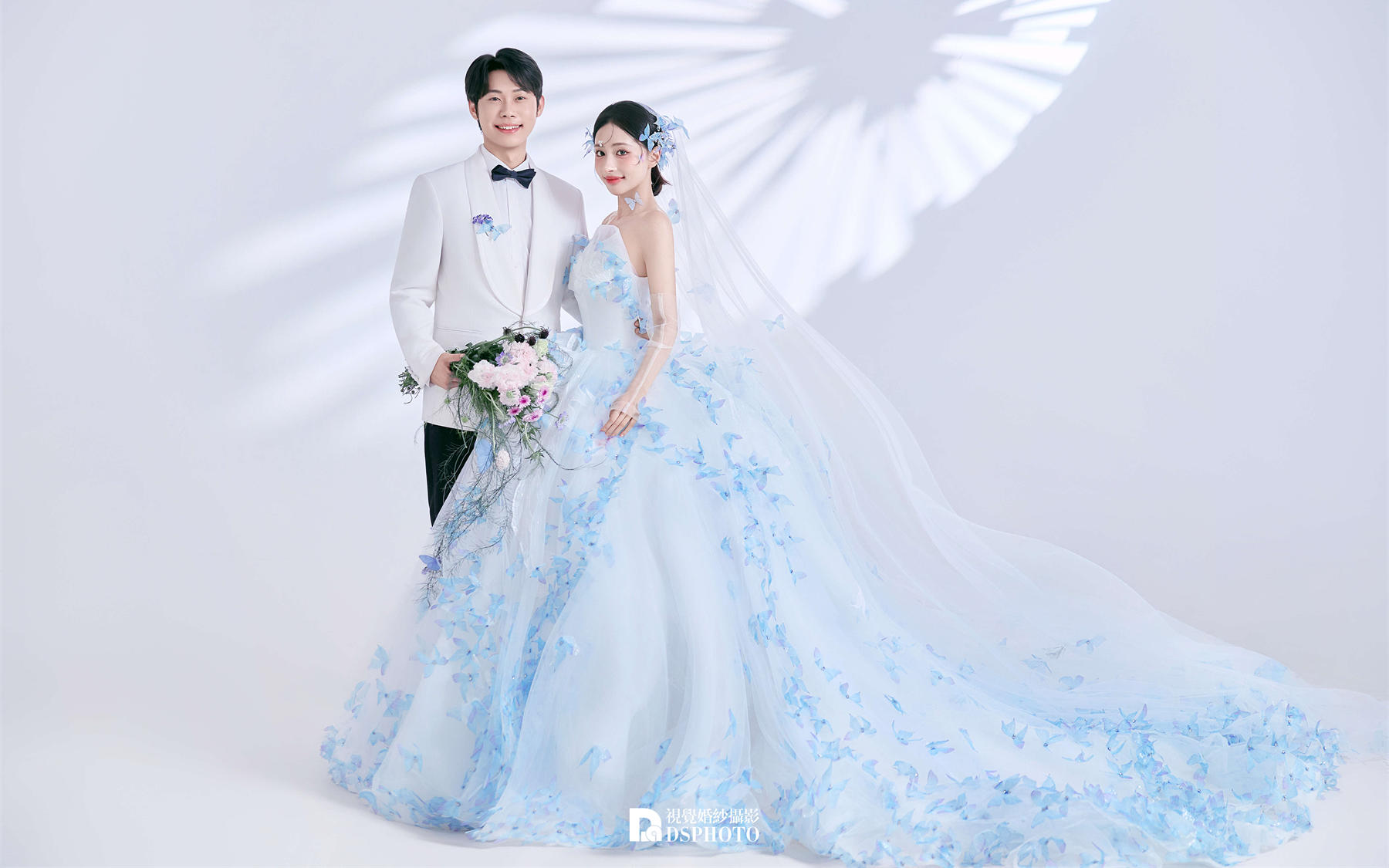 與浪漫同頻共振｜蝴蝶主題婚紗照也太仙了吧！??
