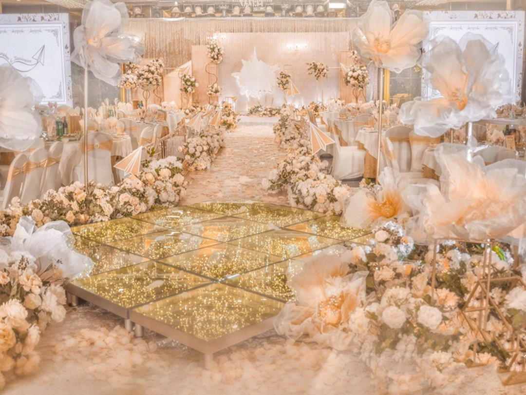 【花诚缘主题婚礼】-清新浅橙色婚礼