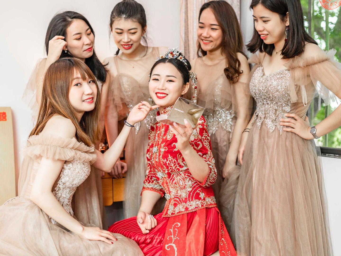 新娘妆面效果图新娘试妆效果图