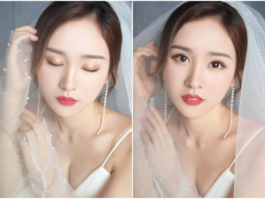 人气特惠婚纱礼服三件套+资深化妆师市内午宴跟妆