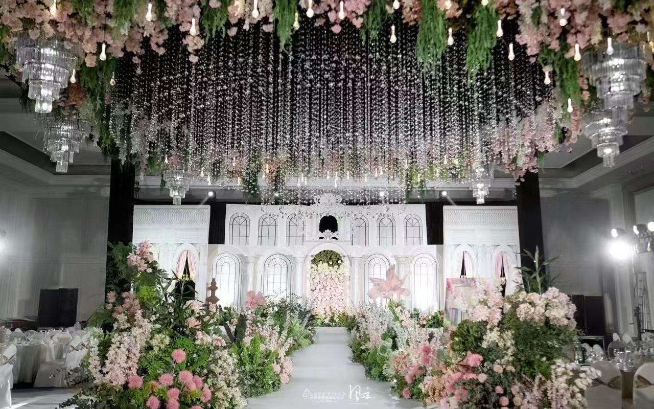 南充婚礼 | 水晶建筑风