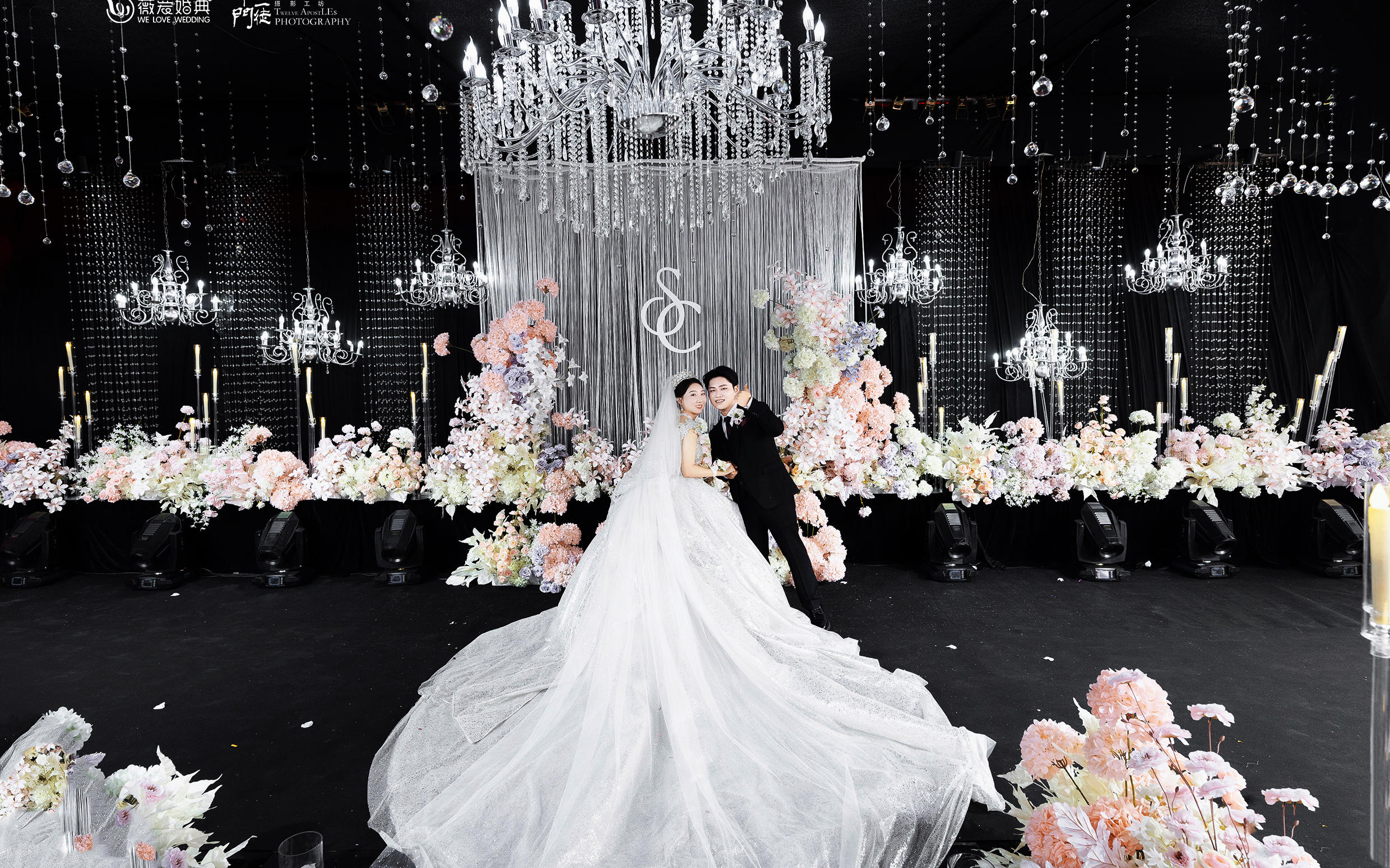 咸宁厂房搭建的水晶花海大棚婚礼